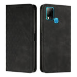 Custodia per telefono in pelle magnetica con giunzione a diamante, For Infinix Hot 11S, For Infinix Hot 11S NFC, For Infinix Hot 10S / 10T / 10S NFC, For Infinix Note 11