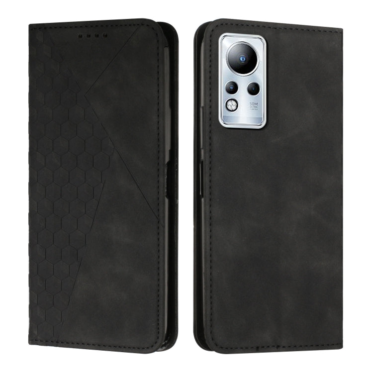 Custodia per telefono in pelle magnetica con giunzione a diamante, For Infinix Hot 11S, For Infinix Hot 11S NFC, For Infinix Hot 10S / 10T / 10S NFC, For Infinix Note 11