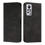 Custodia per telefono in pelle magnetica con giunzione a diamante, For Infinix Note 11 Pro / 11S