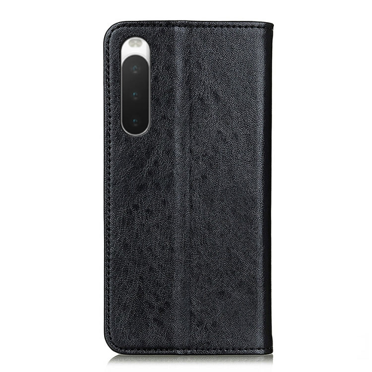 Custodia per telefono in pelle con struttura magnetica Crazy Horse, For Sony Xperia 10 IV, For Sony Xperia 1 IV, For vivo Y75 5G / Y55 5G, For Xiaomi Redmi Note 11E