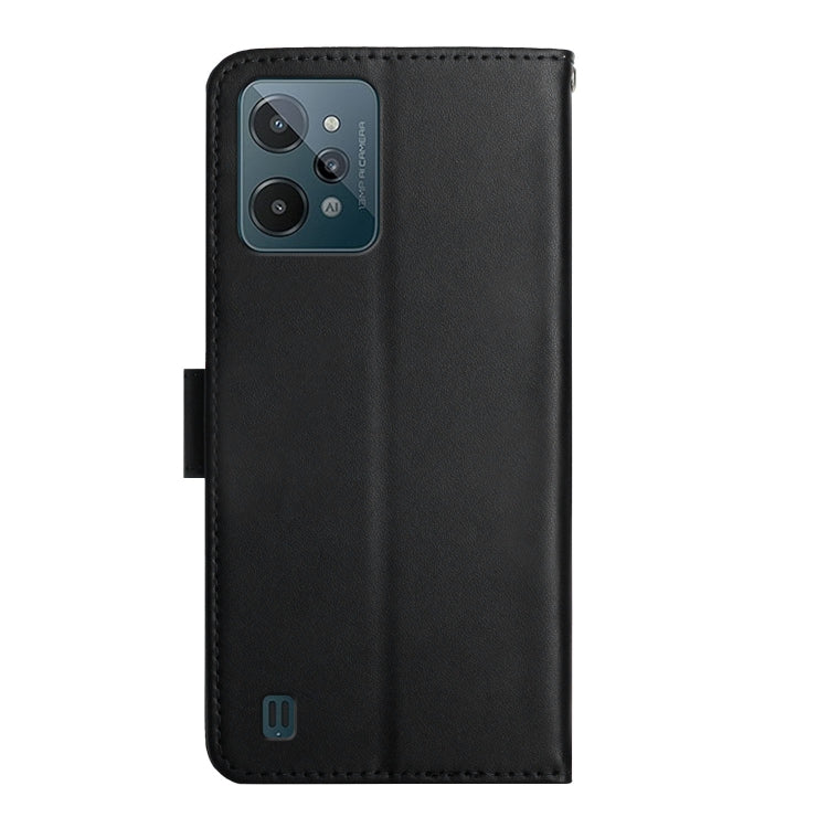 Custodia per telefono flip orizzontale in vera pelle a prova di impronte digitali, For OPPO Realme C31, For OPPO Realme C35, For OPPO Realme GT, For OPPO Realme GT Master