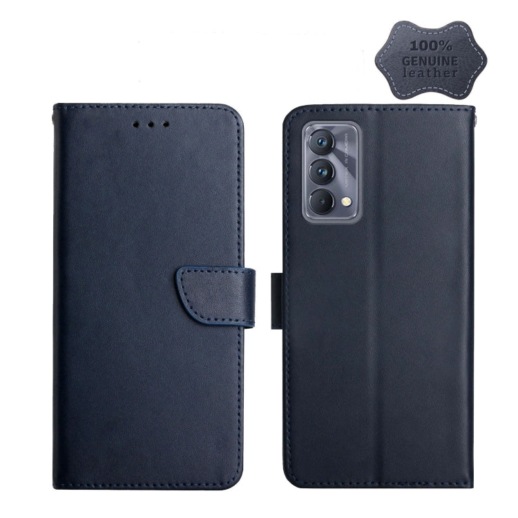 Custodia per telefono flip orizzontale in vera pelle a prova di impronte digitali, For OPPO Realme C31, For OPPO Realme C35, For OPPO Realme GT, For OPPO Realme GT Master