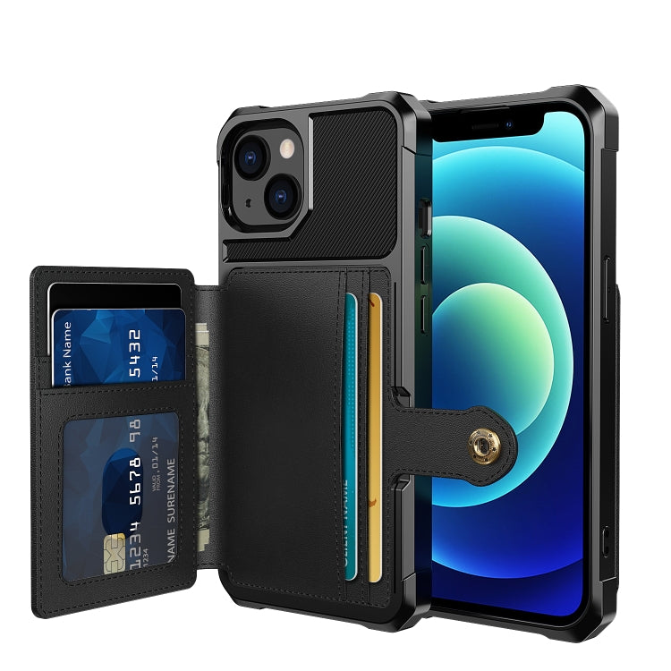 Custodia in pelle per portafoglio magnetico, For iPhone 13 mini, For iPhone 13, For iPhone 13 Pro, For iPhone 13 Pro Max