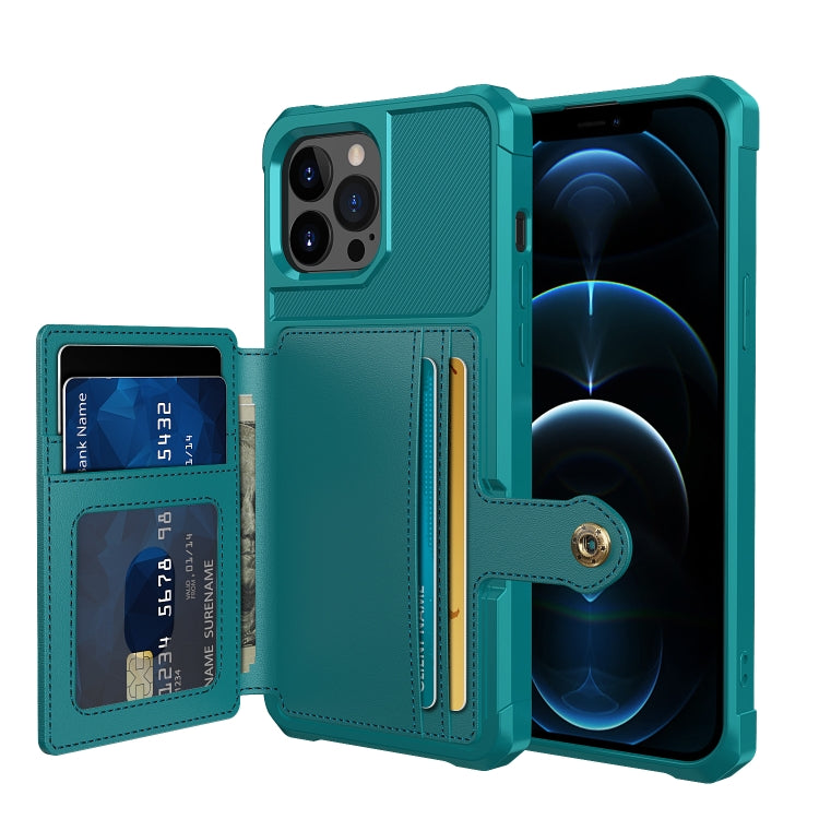 Custodia portafoglio in pelle per iPhone 13 Pro Max