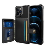 Custodia portafoglio in pelle per iPhone 13 Pro Max