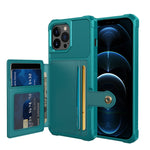 Custodia portafoglio in pelle per iPhone 13 Pro Max