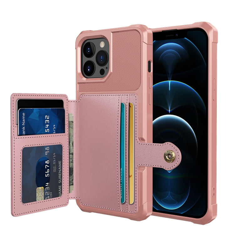 Custodia portafoglio in pelle per iPhone 13 Pro Max