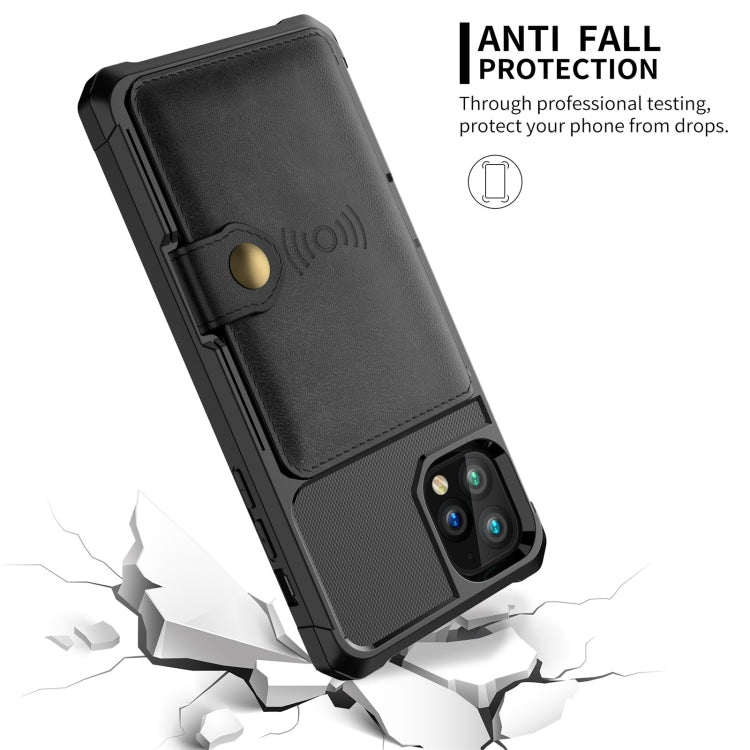 Custodia portafoglio in pelle per iPhone 11 Pro Max