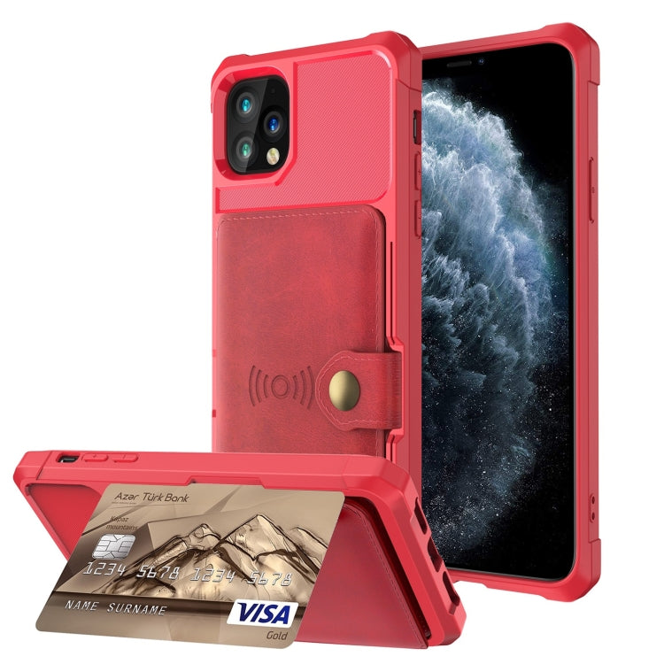 Custodia portafoglio in pelle per iPhone 11 Pro Max