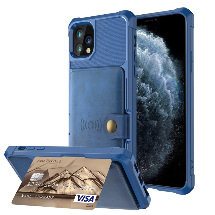 Custodia portafoglio in pelle per iPhone 11 Pro Max