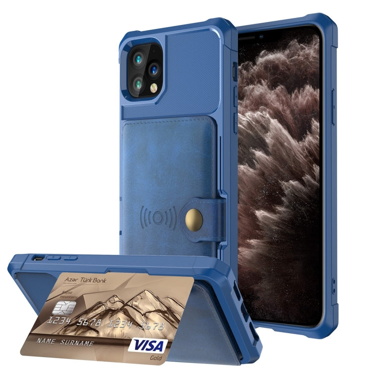 Custodia portafoglio in pelle per iPhone 11 Pro Max