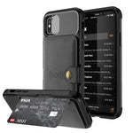 Custodia portafoglio in pelle per iPhone 11 Pro Max