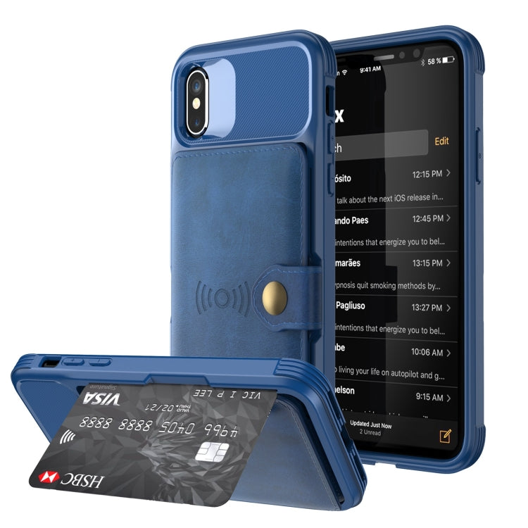 Custodia portafoglio in pelle per iPhone 11 Pro Max
