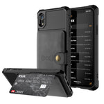 Custodia portafoglio in pelle per iPhone 11 Pro Max