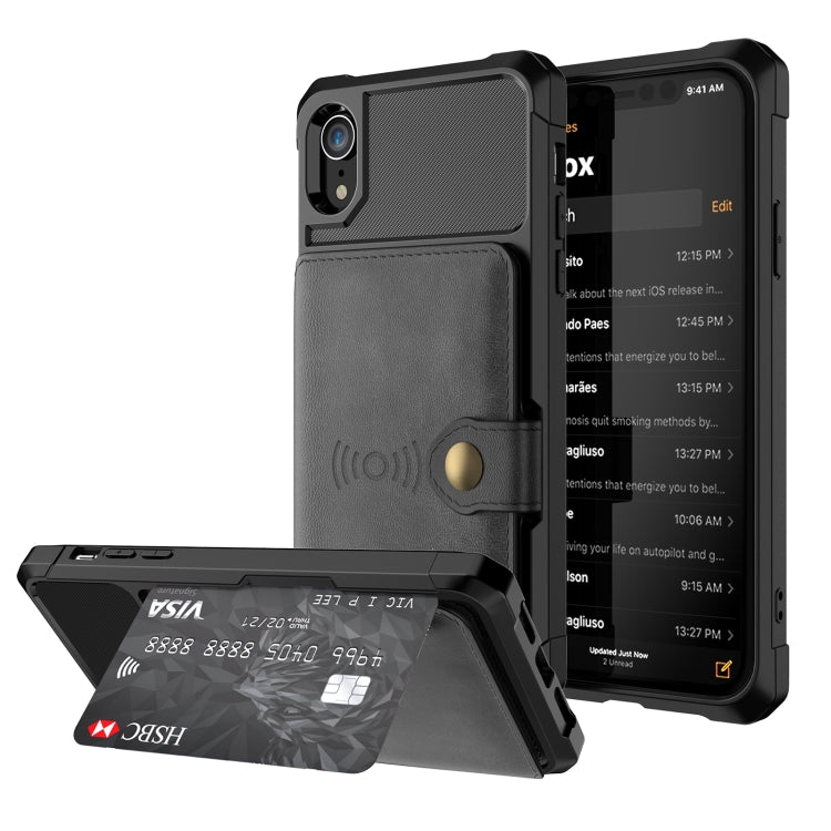 Custodia portafoglio in pelle per iPhone 11 Pro Max