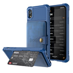 Custodia portafoglio in pelle per iPhone 11 Pro Max