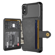 Custodia in pelle per portafoglio magnetico, For iPhone XS Max, For iPhone SE 2022 / 2020 / 7 / 8, For iPhone 8 Plus / 7 Plus / 6 Plus