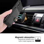 Custodia portafoglio in pelle magnetica per iPhone SE e 8