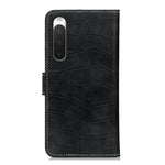 Custodia per cellulare in pelle a vibrazione orizzontale con struttura in coccodrillo, For Sony Xperia 10 IV, For Sony Xperia 1 IV, For vivo Y75 5G / Y55 5G, For Xiaomi Redmi Note 11E