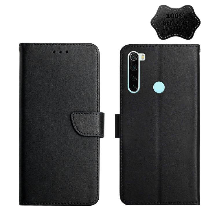 Custodia per telefono flip orizzontale in vera pelle a prova di impronte digitali, For Xiaomi Redmi Note 7, For Xiaomi Redmi Note 8, For Xiaomi Redmi Note 8 Pro, For Xiaomi Redmi Note 8T, For Xiaomi Redmi Note 9 5G, For Xiaomi Redmi Note 9 Pro         ...