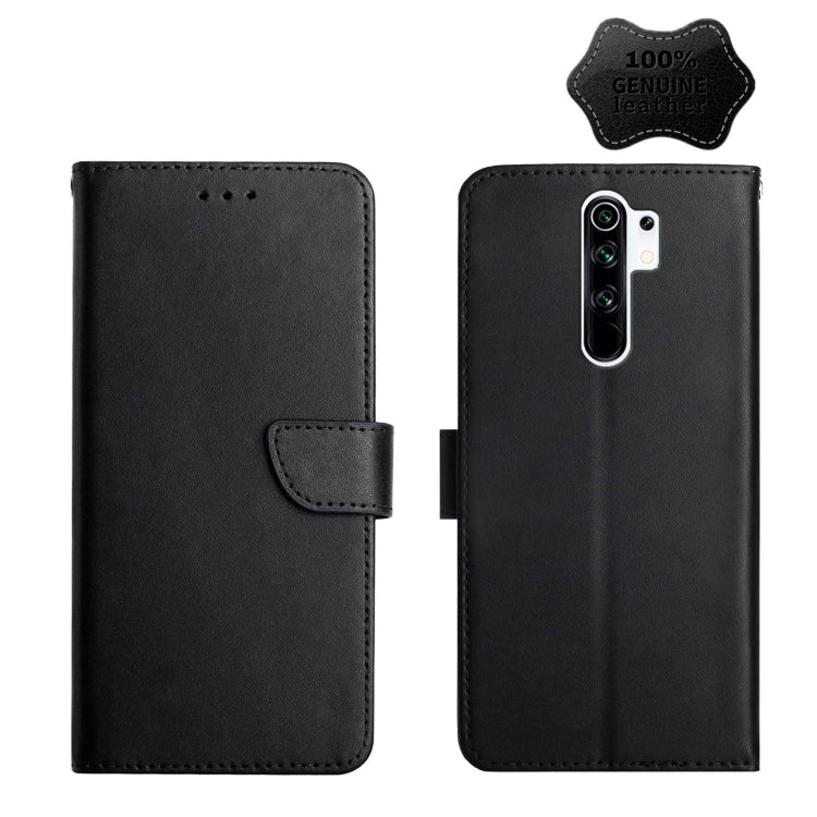 Custodia per telefono flip orizzontale in vera pelle a prova di impronte digitali, For Xiaomi Redmi Note 7, For Xiaomi Redmi Note 8, For Xiaomi Redmi Note 8 Pro, For Xiaomi Redmi Note 8T, For Xiaomi Redmi Note 9 5G, For Xiaomi Redmi Note 9 Pro         ...