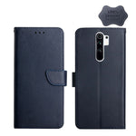 Custodia per telefono flip orizzontale in vera pelle a prova di impronte digitali, For Xiaomi Redmi Note 7, For Xiaomi Redmi Note 8, For Xiaomi Redmi Note 8 Pro, For Xiaomi Redmi Note 8T, For Xiaomi Redmi Note 9 5G, For Xiaomi Redmi Note 9 Pro         ...
