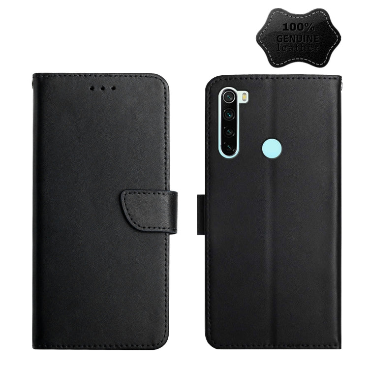 Custodia per telefono flip orizzontale in vera pelle a prova di impronte digitali, For Xiaomi Redmi Note 7, For Xiaomi Redmi Note 8, For Xiaomi Redmi Note 8 Pro, For Xiaomi Redmi Note 8T, For Xiaomi Redmi Note 9 5G, For Xiaomi Redmi Note 9 Pro         ...