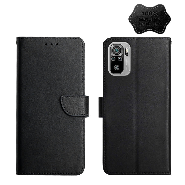 Custodia per telefono flip orizzontale in vera pelle a prova di impronte digitali, For Xiaomi Redmi Note 7, For Xiaomi Redmi Note 8, For Xiaomi Redmi Note 8 Pro, For Xiaomi Redmi Note 8T, For Xiaomi Redmi Note 9 5G, For Xiaomi Redmi Note 9 Pro         ...