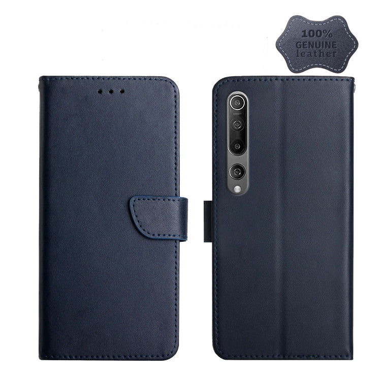 Custodia per telefono flip orizzontale in vera pelle a prova di impronte digitali, For Xiaomi Redmi Note 7, For Xiaomi Redmi Note 8, For Xiaomi Redmi Note 8 Pro, For Xiaomi Redmi Note 8T, For Xiaomi Redmi Note 9 5G, For Xiaomi Redmi Note 9 Pro         ...