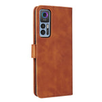 Custodia per telefono in pelle con vibrazione magnetica Skin Feel, For TCL 30 5G/30+ 5G, For TCL 30 SE, For vivo Y76 5G/Y76S 5G/Y74S, For Wiko Y52