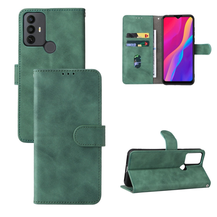 Custodia per telefono in pelle con vibrazione magnetica Skin Feel, For TCL 30 5G/30+ 5G, For TCL 30 SE, For vivo Y76 5G/Y76S 5G/Y74S, For Wiko Y52