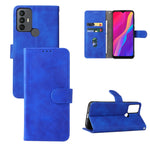 Custodia per telefono in pelle con vibrazione magnetica Skin Feel, For TCL 30 5G/30+ 5G, For TCL 30 SE, For vivo Y76 5G/Y76S 5G/Y74S, For Wiko Y52