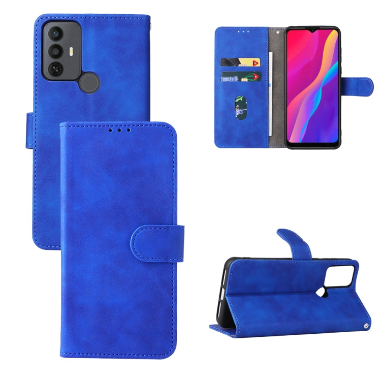 Custodia per telefono in pelle con vibrazione magnetica Skin Feel, For TCL 30 5G/30+ 5G, For TCL 30 SE, For vivo Y76 5G/Y76S 5G/Y74S, For Wiko Y52
