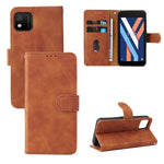 Custodia per telefono in pelle con vibrazione magnetica Skin Feel, For TCL 30 5G/30+ 5G, For TCL 30 SE, For vivo Y76 5G/Y76S 5G/Y74S, For Wiko Y52