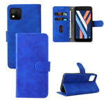 Custodia per telefono in pelle con vibrazione magnetica Skin Feel, For TCL 30 5G/30+ 5G, For TCL 30 SE, For vivo Y76 5G/Y76S 5G/Y74S, For Wiko Y52