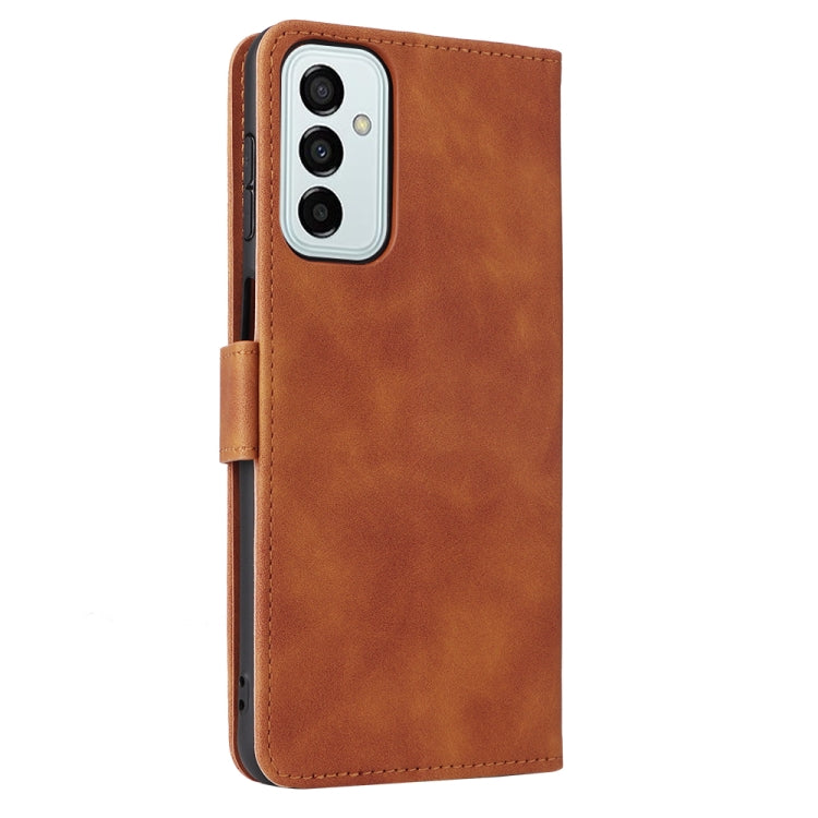 Custodia per telefono in pelle con vibrazione magnetica Skin Feel, For Samsung Galaxy M23 5G