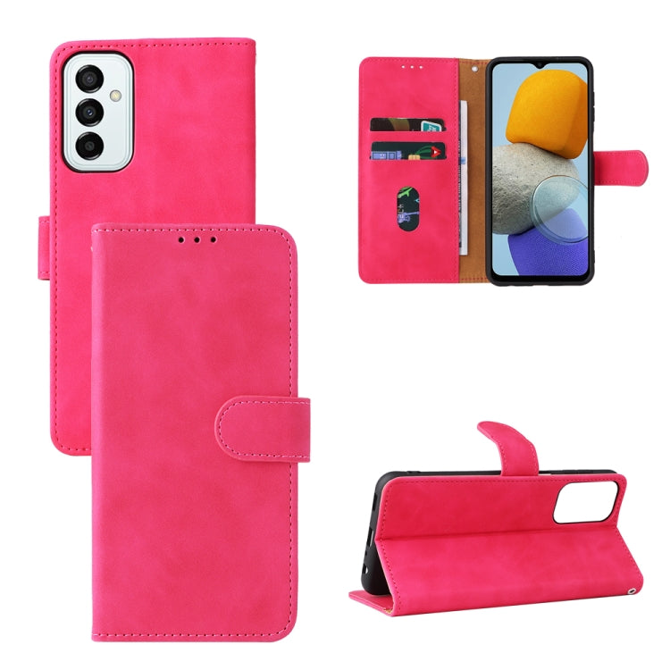 Custodia per telefono in pelle con vibrazione magnetica Skin Feel, For Samsung Galaxy M23 5G