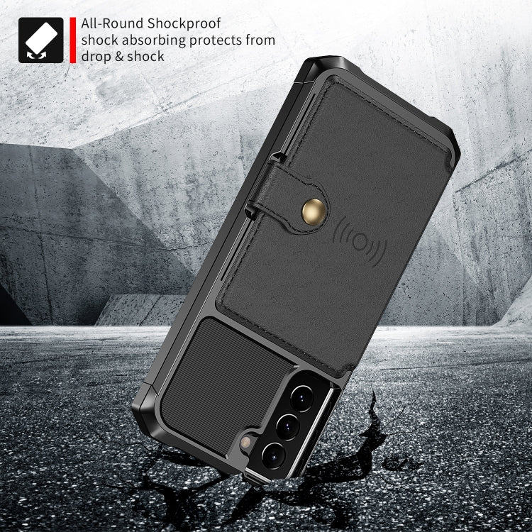 Portafoglio magnetico Custodia in pelle per telefono, For Samsung Galaxy S21 5G, For Samsung Galaxy S21+ 5G, For Samsung Galaxy S21 Ultra 5G, For Samsung Galaxy S20