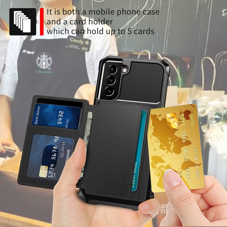 Portafoglio magnetico Custodia in pelle per telefono, For Samsung Galaxy S21 5G, For Samsung Galaxy S21+ 5G, For Samsung Galaxy S21 Ultra 5G, For Samsung Galaxy S20
