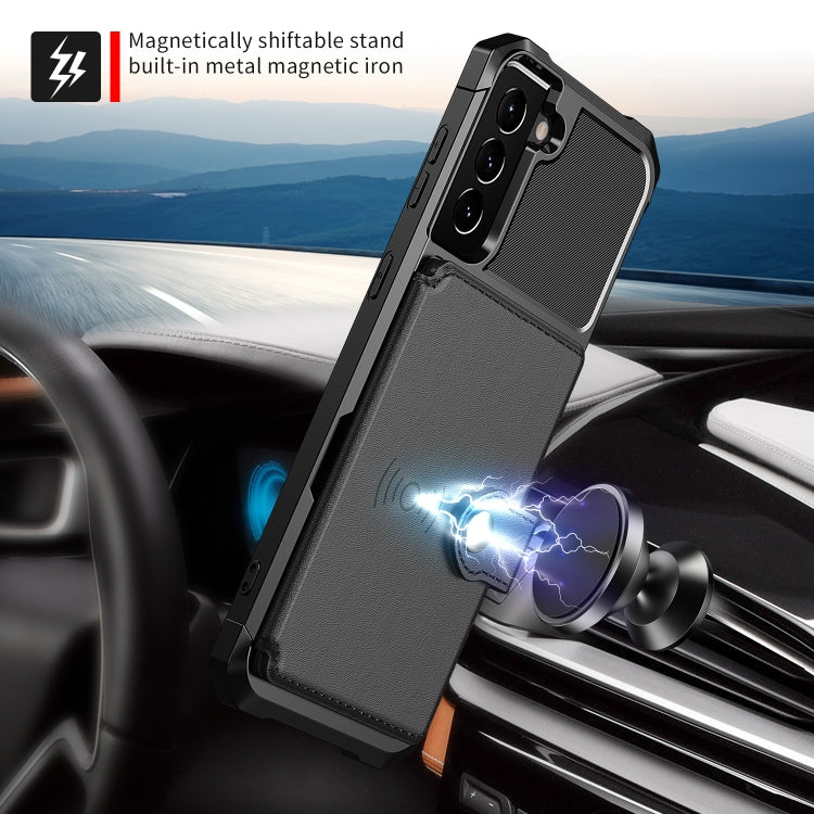 Portafoglio magnetico Custodia in pelle per telefono, For Samsung Galaxy S21 5G, For Samsung Galaxy S21+ 5G, For Samsung Galaxy S21 Ultra 5G, For Samsung Galaxy S20