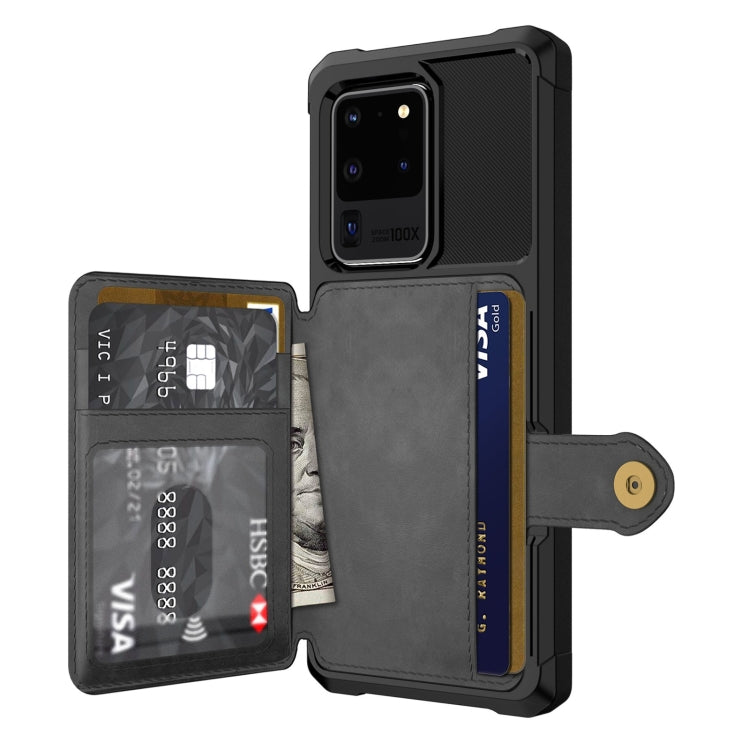 Portafoglio magnetico Custodia in pelle per telefono, For Samsung Galaxy S20+, For Samsung Galaxy S20 Ultra, For Samsung Galaxy Note20, For Samsung Galaxy Note20 Ultra