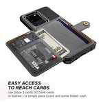 Portafoglio magnetico Custodia in pelle per telefono, For Samsung Galaxy S20+, For Samsung Galaxy S20 Ultra, For Samsung Galaxy Note20, For Samsung Galaxy Note20 Ultra