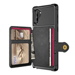 Portafoglio magnetico Custodia in pelle per telefono, For Samsung Galaxy Note10, For Samsung Galaxy Note10+, For Samsung Galaxy S10, For Samsung Galaxy S10e
