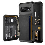 Portafoglio magnetico Custodia in pelle per telefono, For Samsung Galaxy Note10, For Samsung Galaxy Note10+, For Samsung Galaxy S10, For Samsung Galaxy S10e