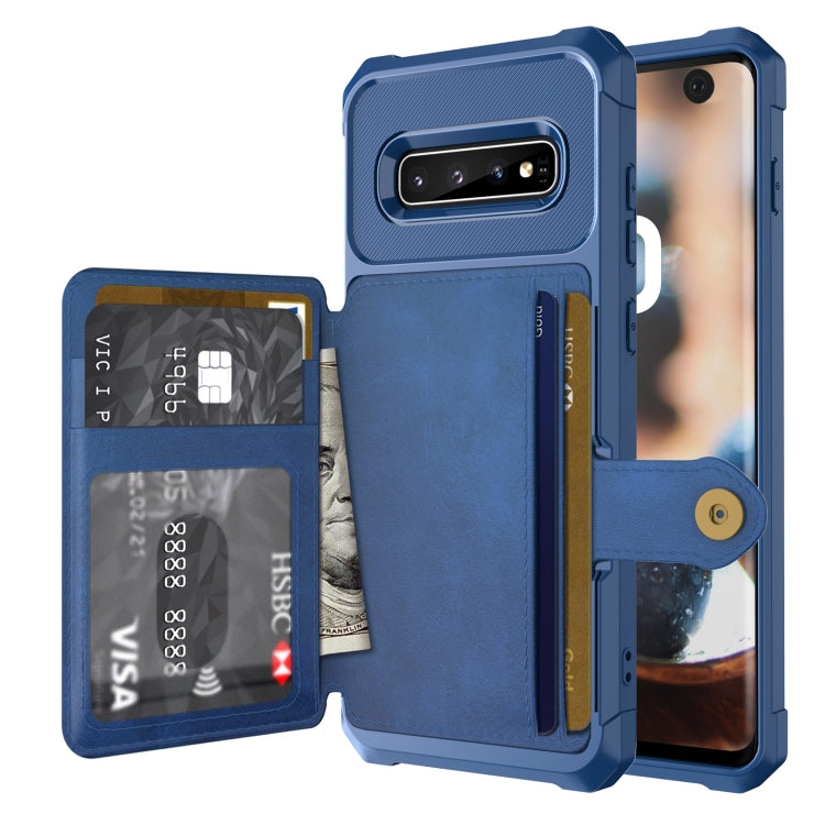 Portafoglio magnetico Custodia in pelle per telefono, For Samsung Galaxy Note10, For Samsung Galaxy Note10+, For Samsung Galaxy S10, For Samsung Galaxy S10e