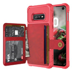 Portafoglio magnetico Custodia in pelle per telefono, For Samsung Galaxy Note10, For Samsung Galaxy Note10+, For Samsung Galaxy S10, For Samsung Galaxy S10e