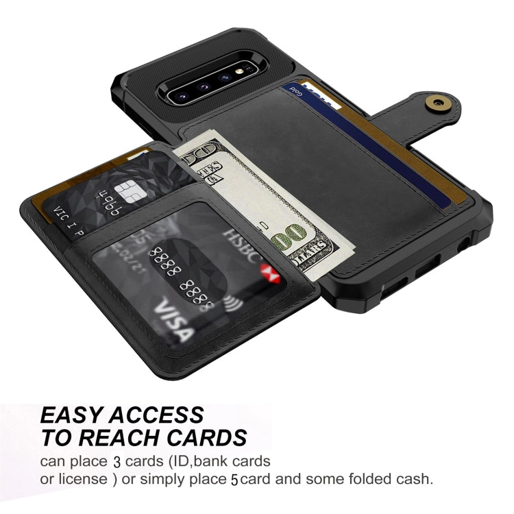 Portafoglio magnetico Custodia in pelle per telefono, For Samsung Galaxy S10+, For Samsung Galaxy Note9, For Samsung Galaxy S9, For Samsung Galaxy S9+