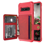 Portafoglio magnetico Custodia in pelle per telefono, For Samsung Galaxy S10+, For Samsung Galaxy Note9, For Samsung Galaxy S9, For Samsung Galaxy S9+