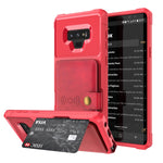 Portafoglio magnetico Custodia in pelle per telefono, For Samsung Galaxy S10+, For Samsung Galaxy Note9, For Samsung Galaxy S9, For Samsung Galaxy S9+