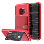 Portafoglio magnetico Custodia in pelle per telefono, For Samsung Galaxy S10+, For Samsung Galaxy Note9, For Samsung Galaxy S9, For Samsung Galaxy S9+